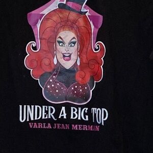 3x Pride Drag Varla Jean Merman Shirt. Famous Drag Icon